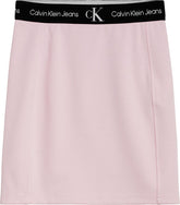 CALVIN KLEIN Punto Tape Skirt Pink